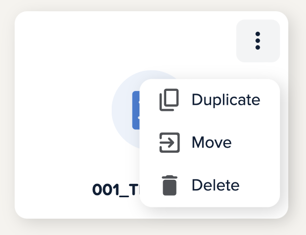 Screenshot of Cinema Calc Duplicate Feature